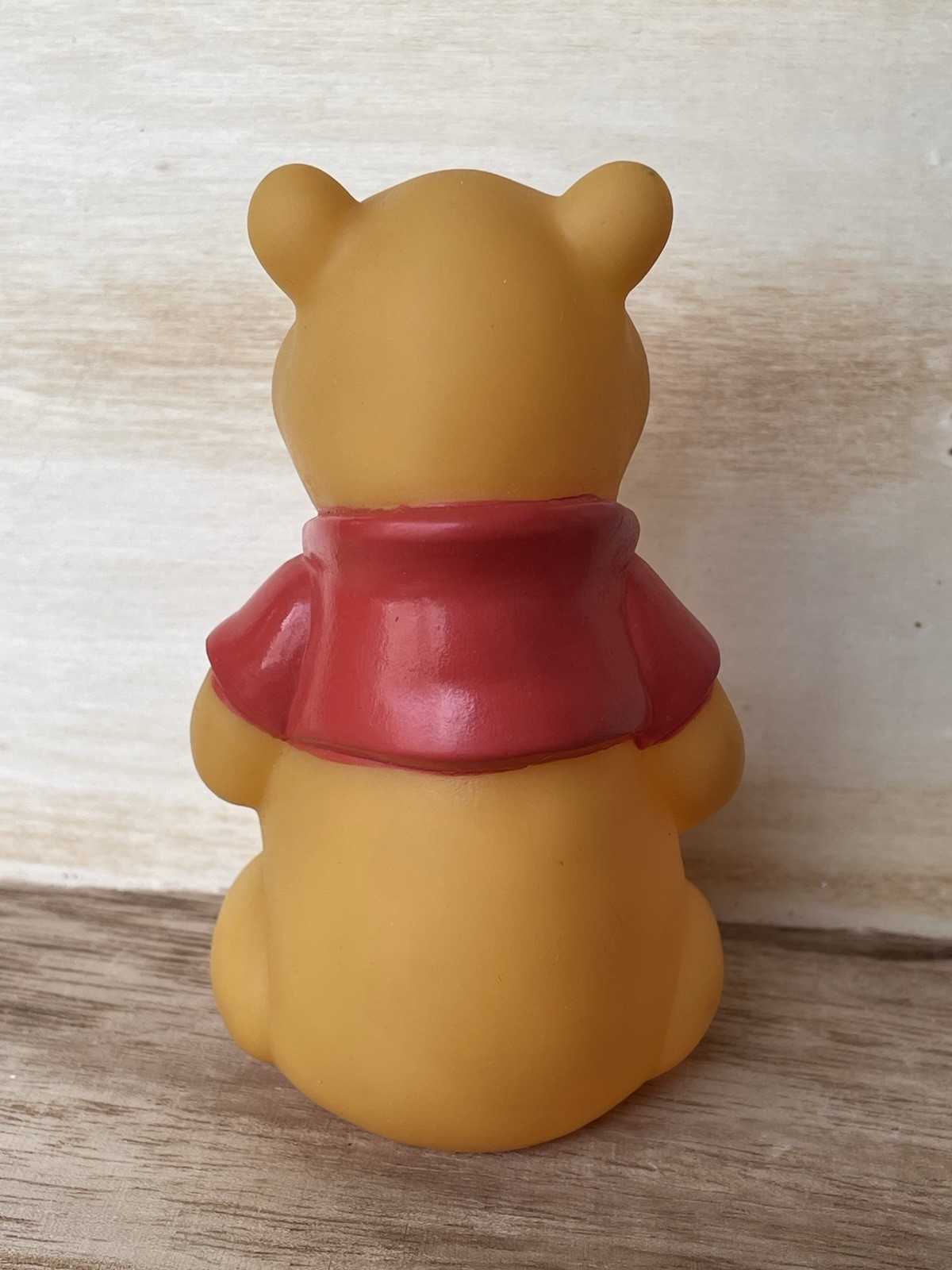 Vintage 90s Disney Winnie the Pooh Bear Squeaky Baby Toy The First Years