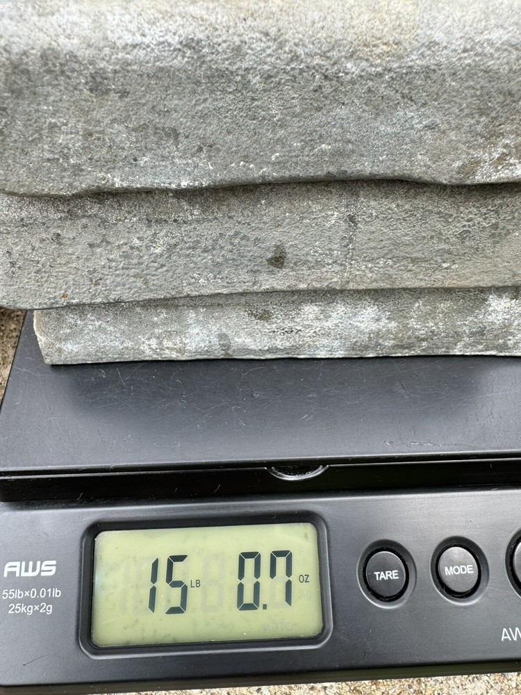 15 Lbs. Ingots Lead From Scrap