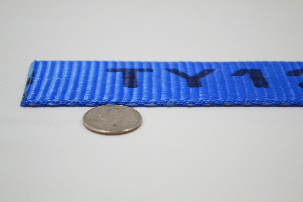 Blue Polyester TY Strap AAR - 6' x 1 5/8" (H68)