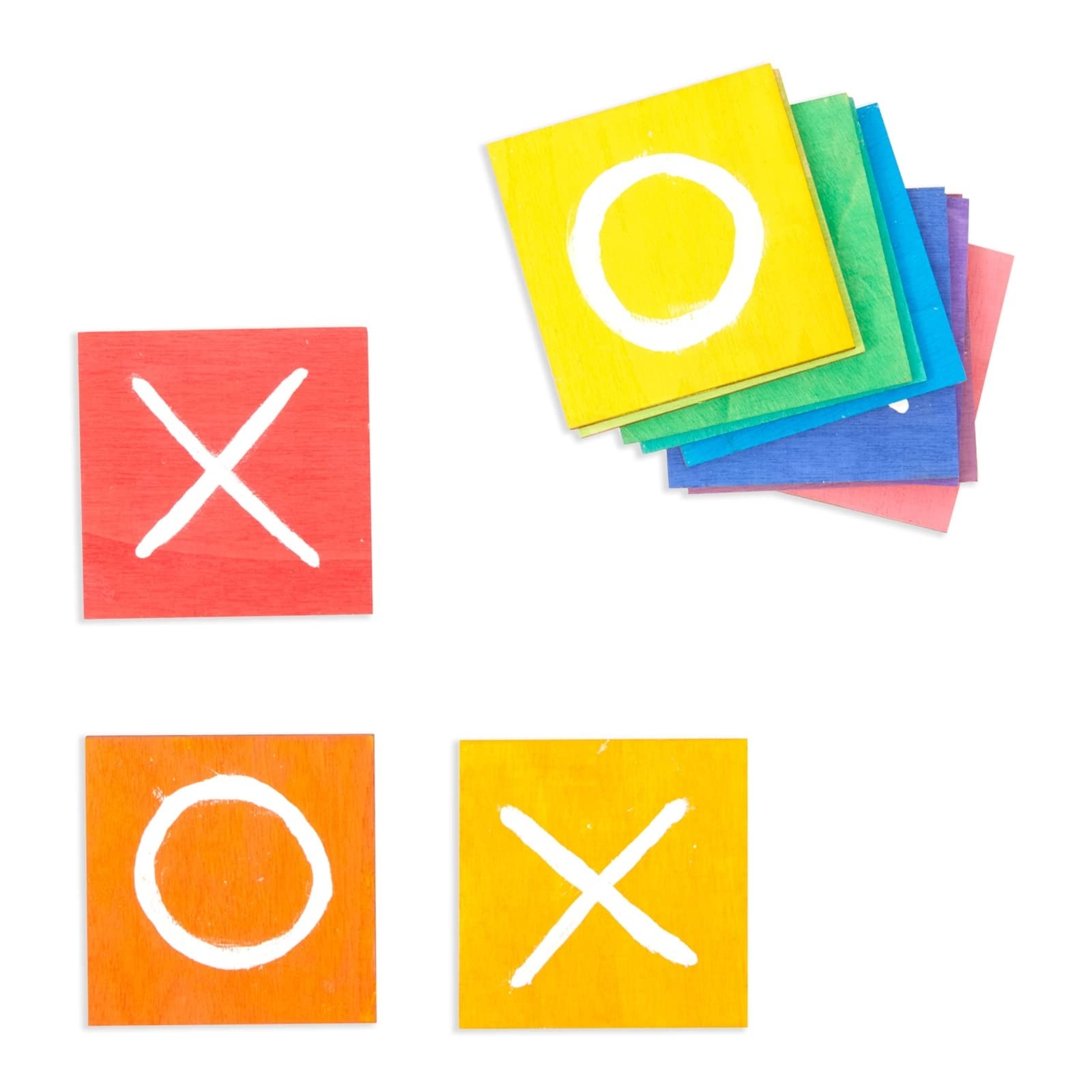 Juvale Wood Squares for Crafts - 60 Pack, 2 x 2 60 2 x 2 Inches, 2 X 2