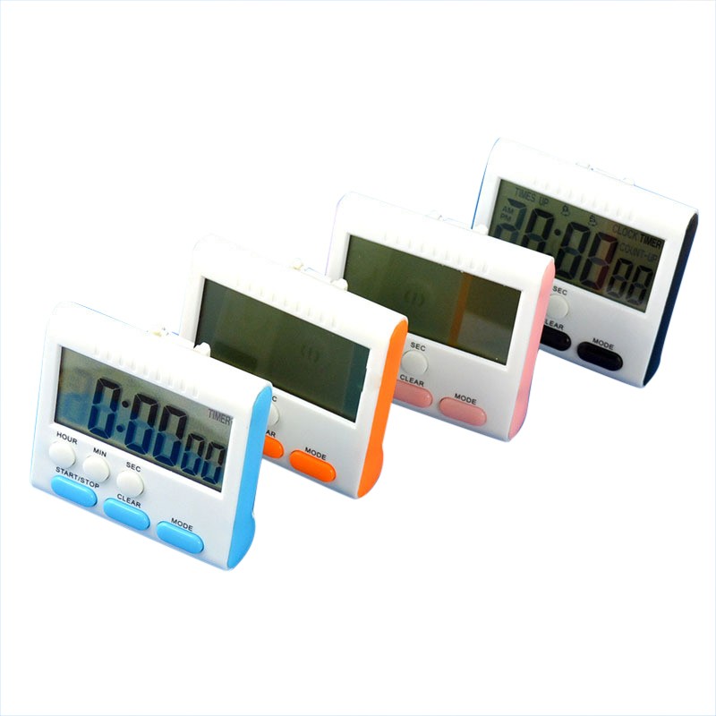 Kitchen Electronic Countdown Timer English 24 Hours Digital Reminder Clock