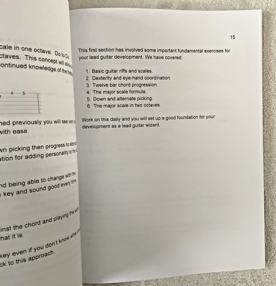 Lead Guitar Wizardry Volume 1: A Comprehensive Training Course For Beginners