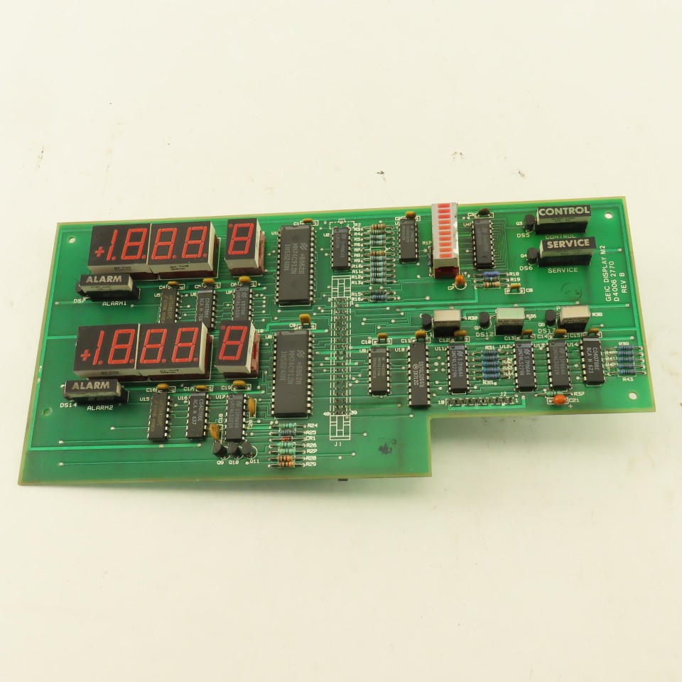 General Eastern D 4006 2770 Hygrometer M2 Display Circuit Board