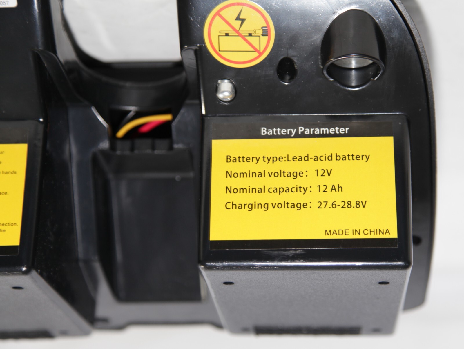 Battery Case w/2 Batteries For Electric 4 Wheel Mobility Scooter KRMS31 MS31