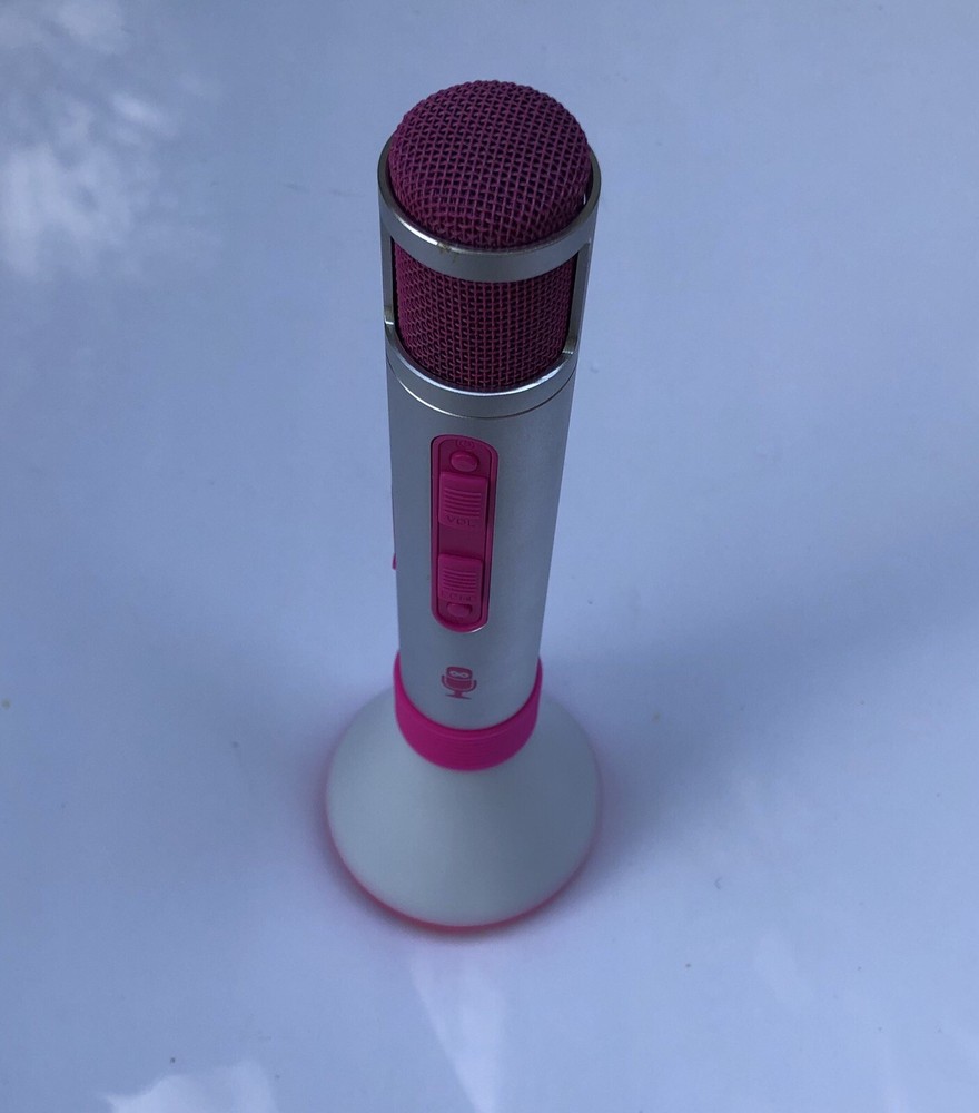 Singing Machine Portable Bluetooth Speaker With Microphone (SMM465P)
