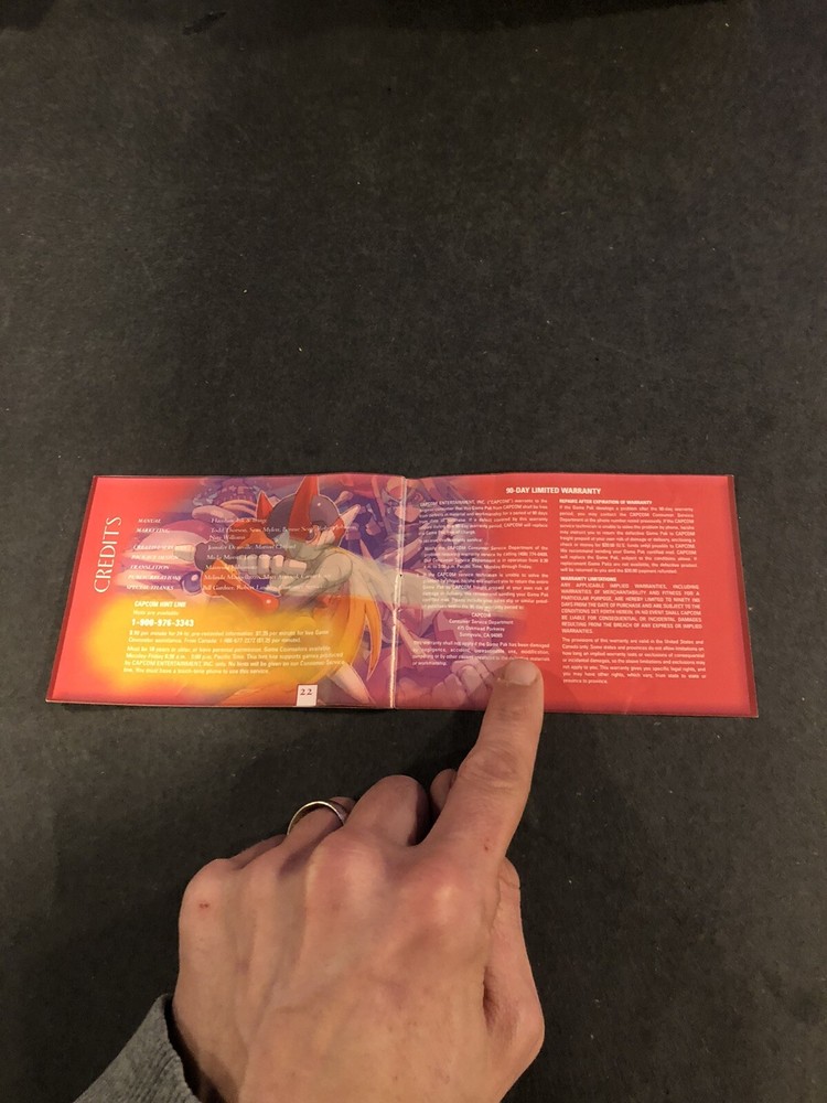 megaman zero gba manual