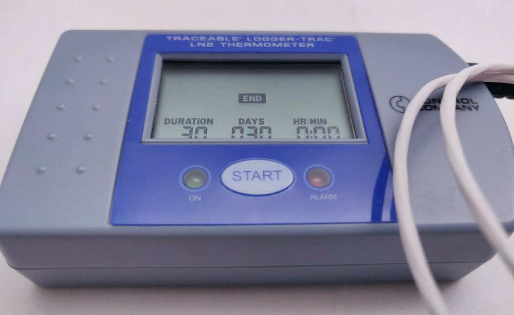 Control Co Traceable Logger-Trac LN2 Temperature Datalogger Thermometer - 6560