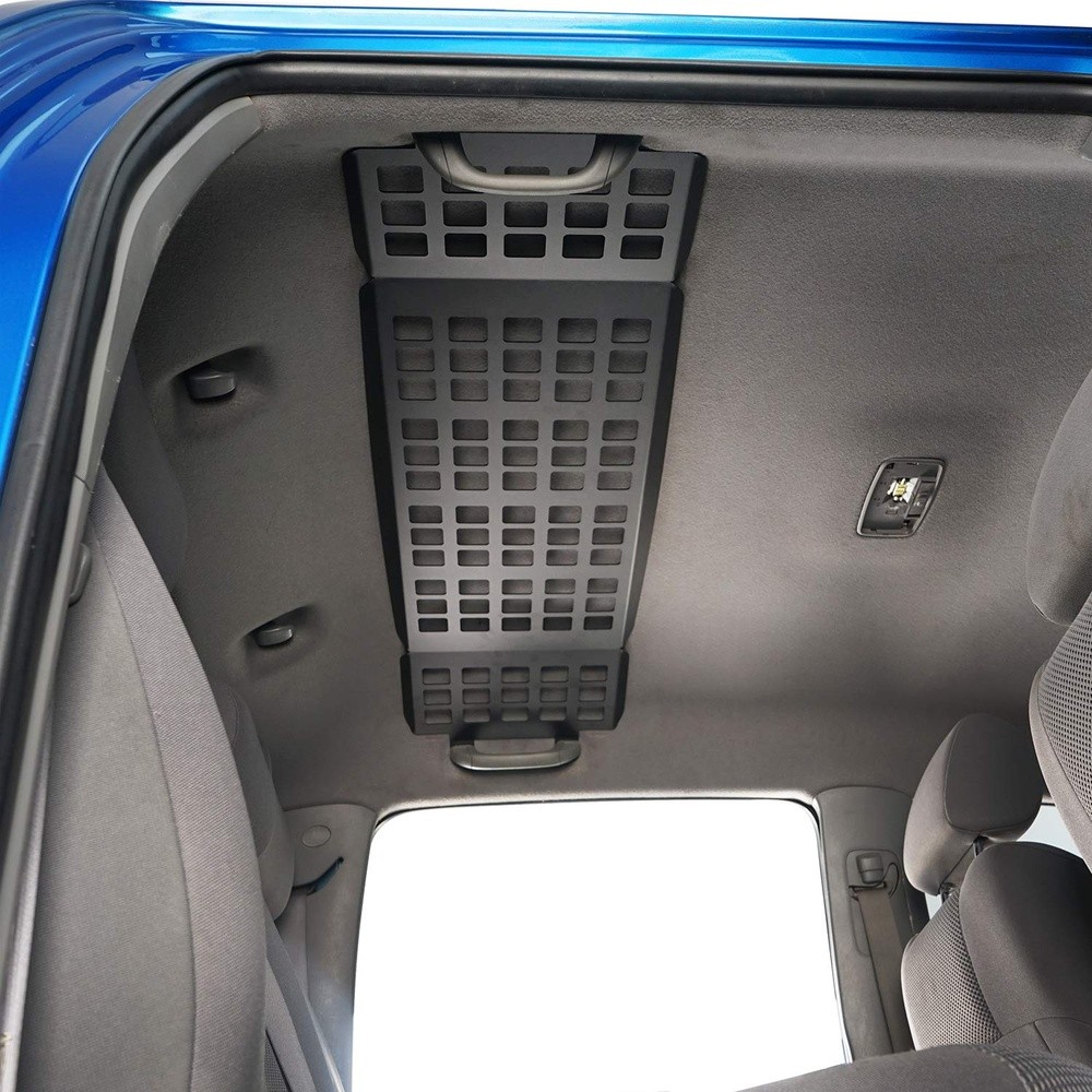 Overhead Storage Panel MOLLE Rack Truck Organizer