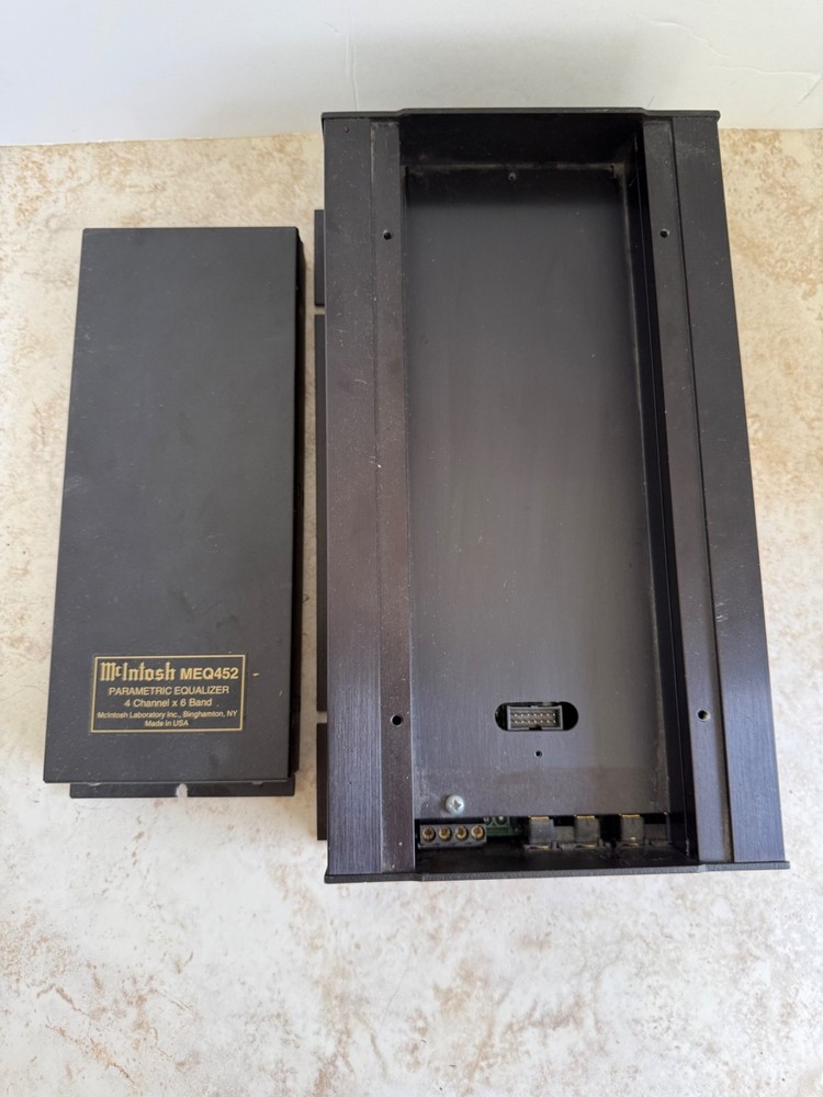 MCINTOSH MEQ452 PARAMETRIC EQUALIZER/MEP 450 POWER SUPPLY - AS IS