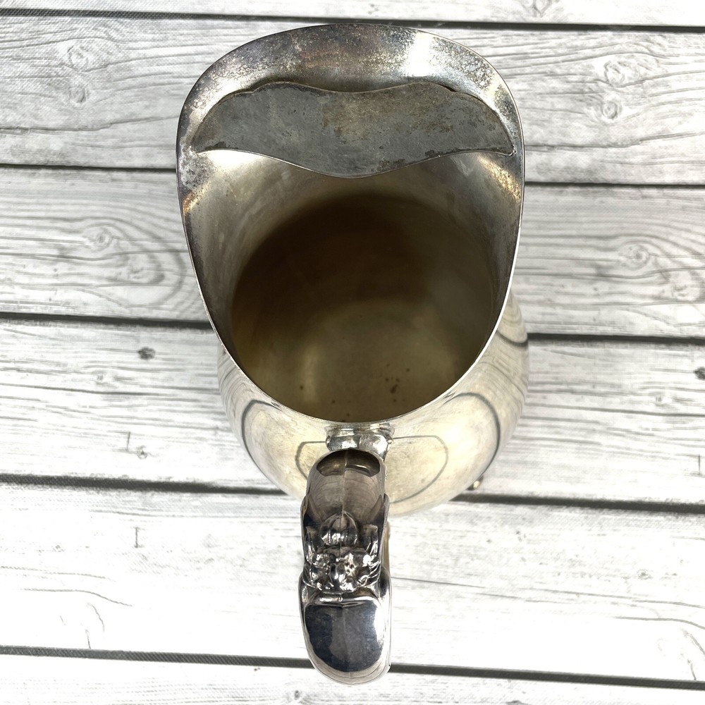 Vintage Silver Plated Pitcher FB Rogers silver co # 1117