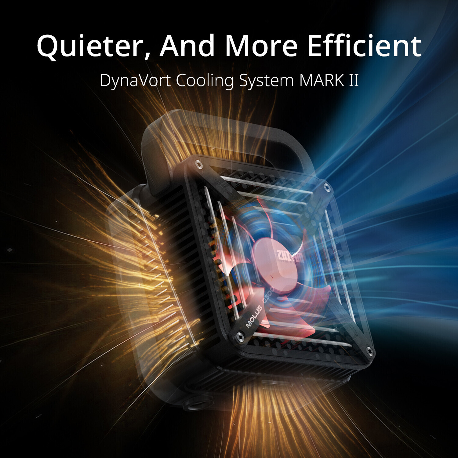 Zhiyun Molus G300 300W Bi-Color LED Video Light Photography Lighting 2700K-6500K