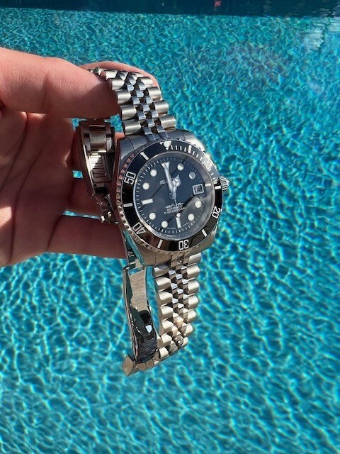 SEIKO SUB MOD CLASSIC BLACK 40MM HOMAGE