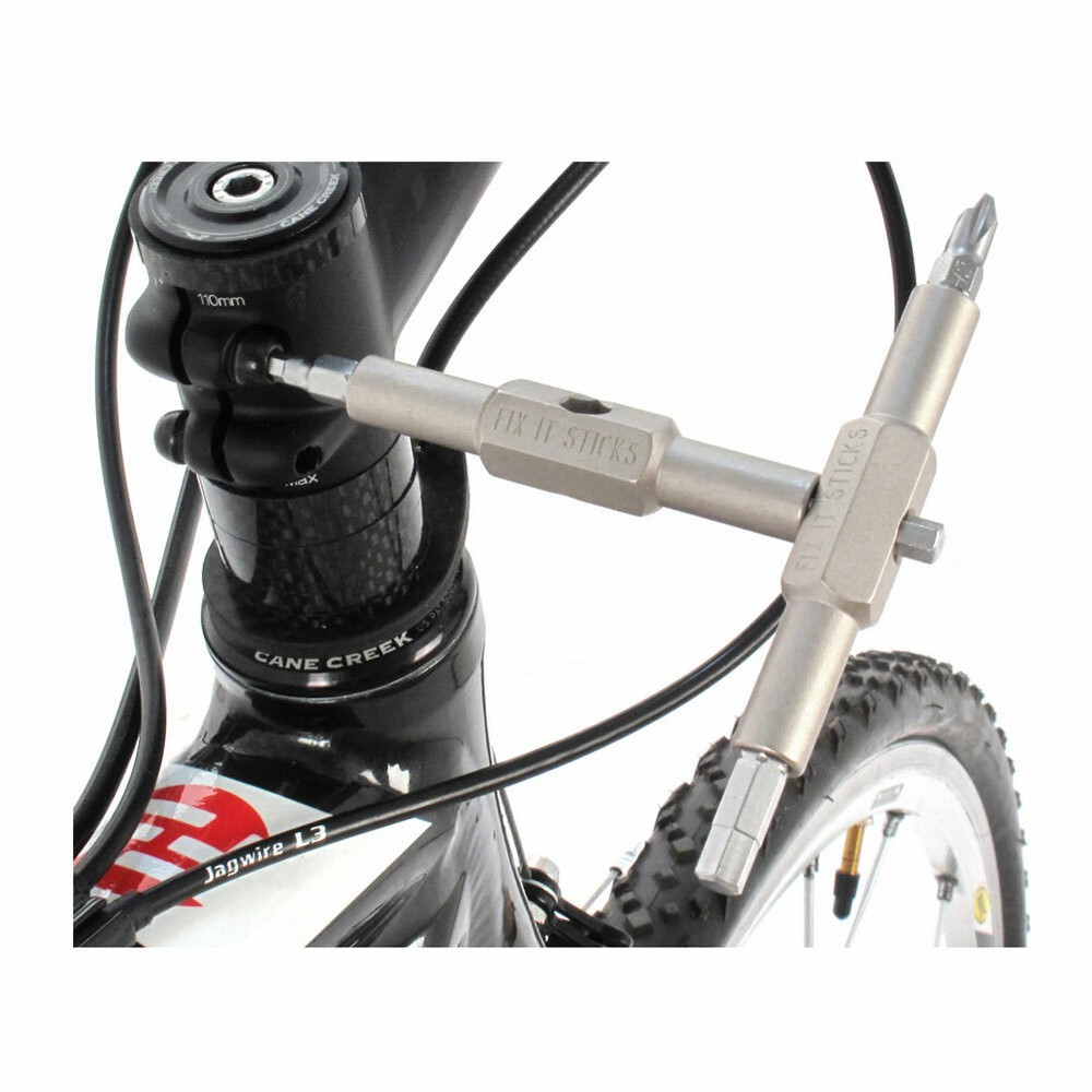 FIX IT STICKS T-Handle Multi-Tool w/ Replaceable Bits & Carrying Bracket FISR8BH