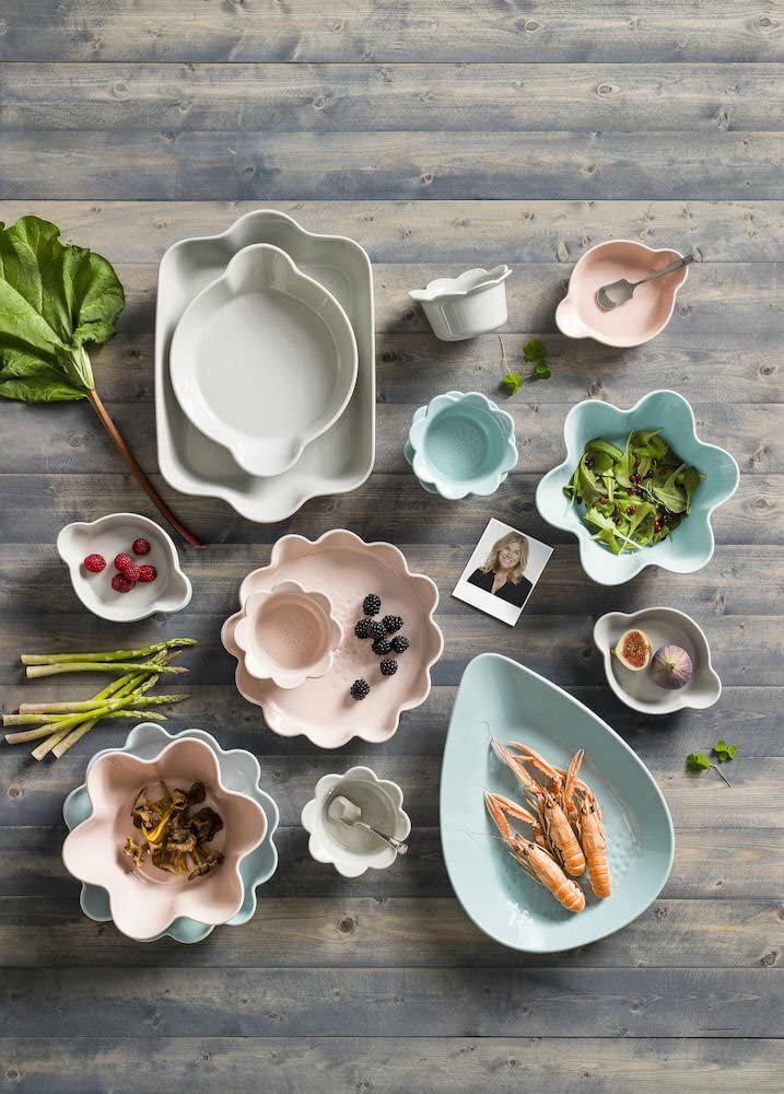 Sagaform, white Piccadilly Oven Dish Rectangular