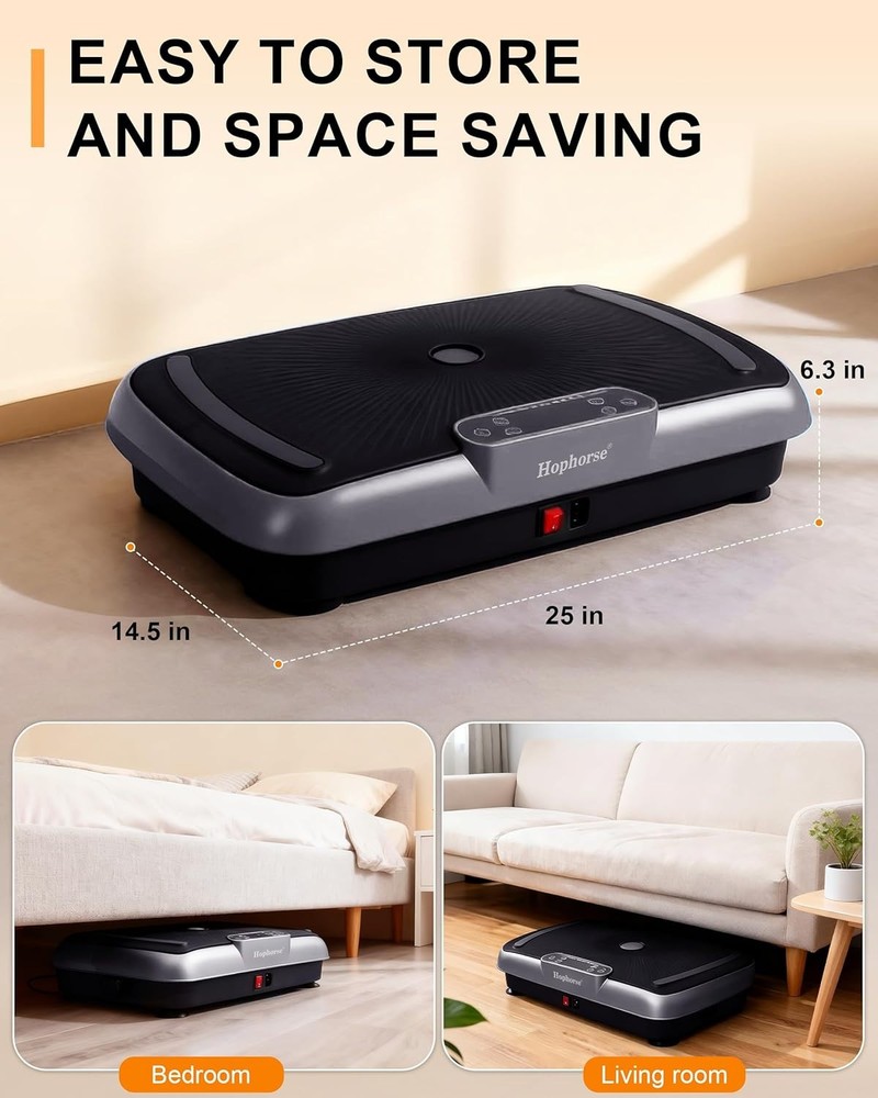 Vibration Plate Exercise Machine, Vibrating Plate for Lymphatic Drainage Weight