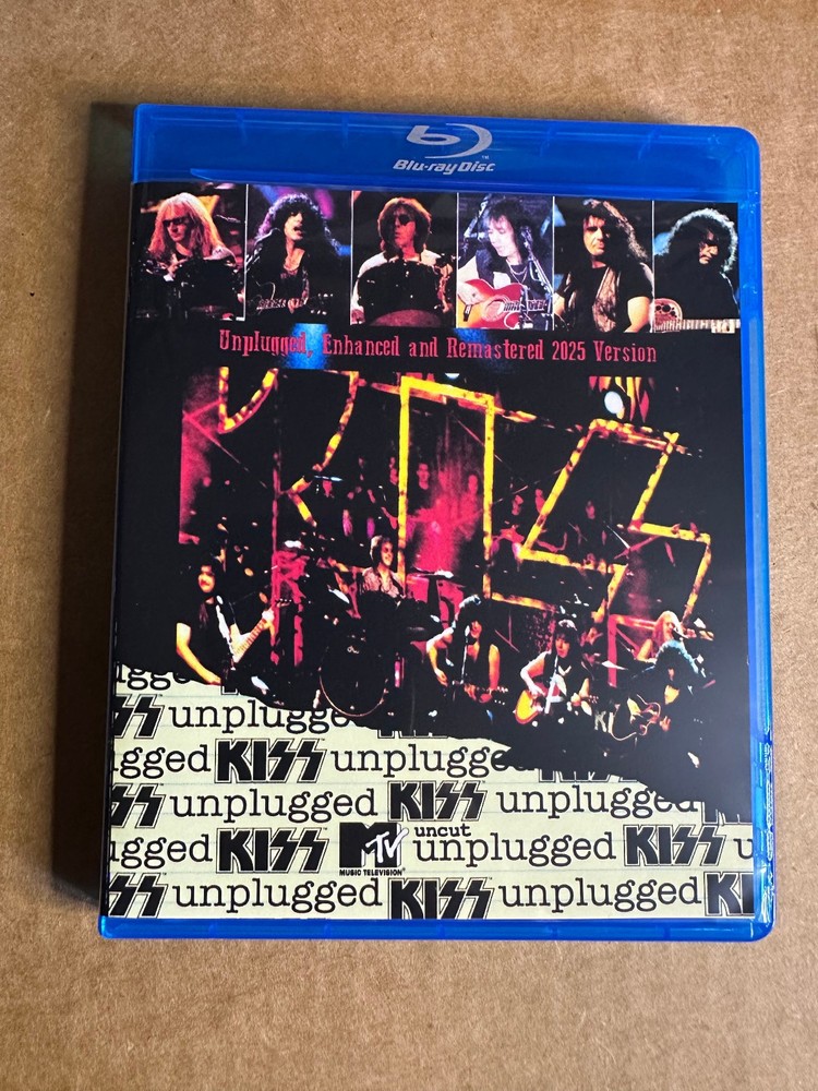 KISS - Live Unplugged & Uncut 1995 Blu-ray Remaster Paul Stanley Gene Simmons