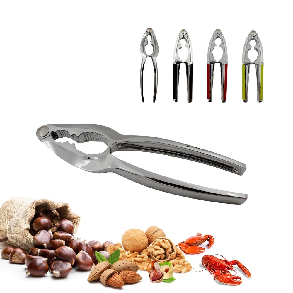 Durable Seafood Nut Cracker Non-Slip Handle for Crab Lobster Nuts & Shells New