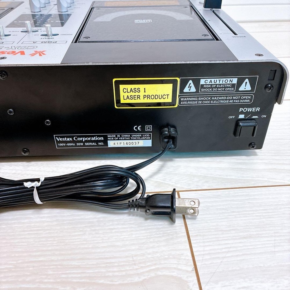 VESTAX Dual CD Player CDX-16 JUNK