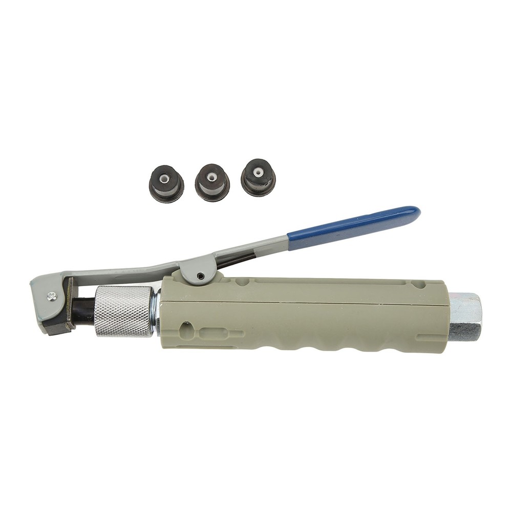 Sand Blaster Nozzle Head with 3pcs Tips Remove Abrasive Stain Rust Grime Tool