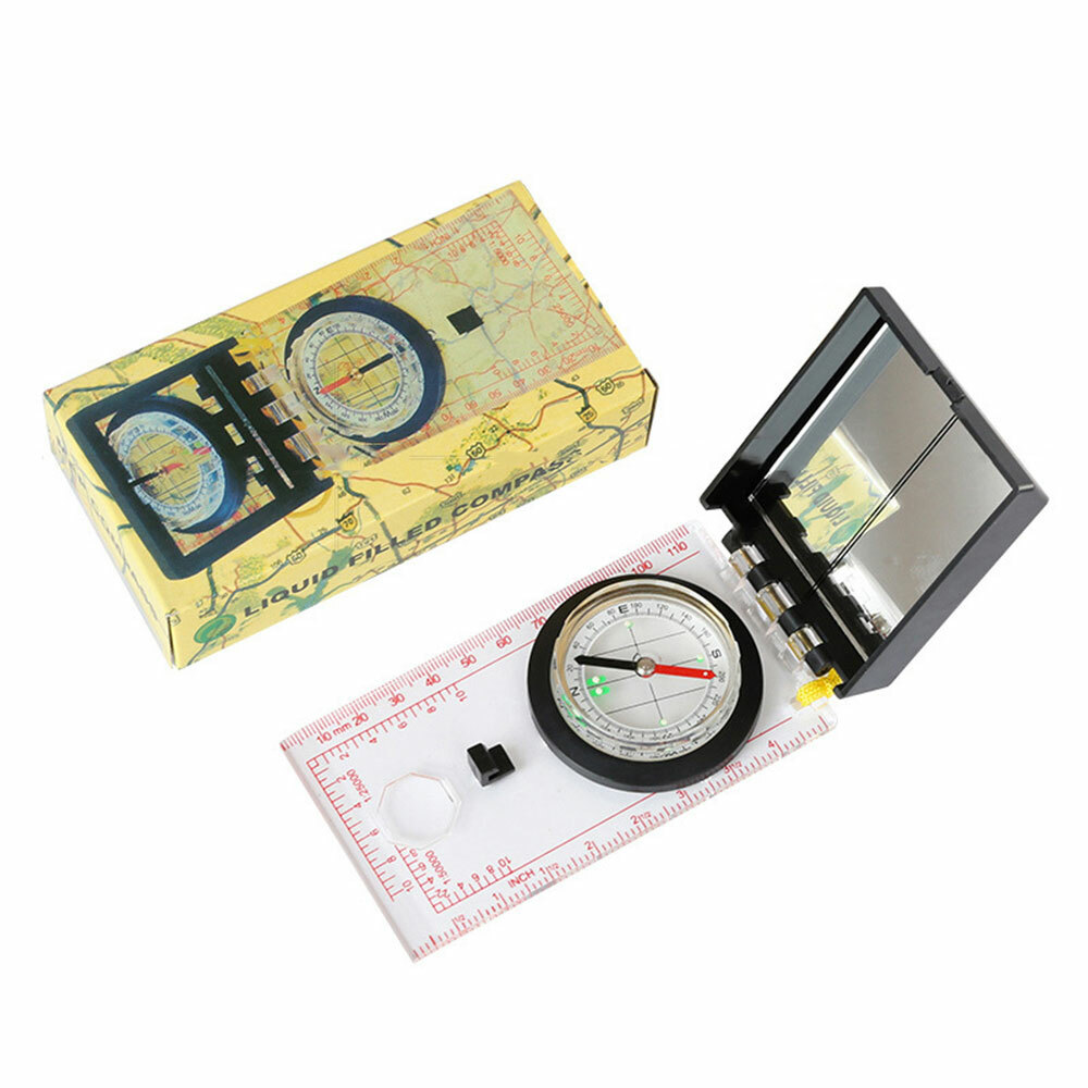 Map scale compass Luminous MC-2 D/L IN/NH Mirror Sighting Compass