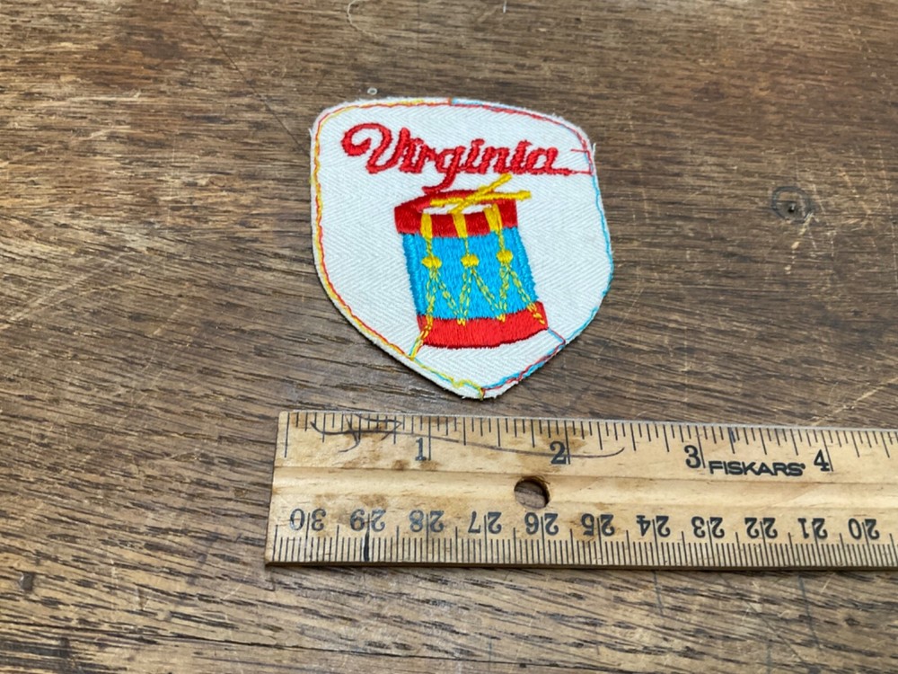 Virginia Drum Vintage State Patch