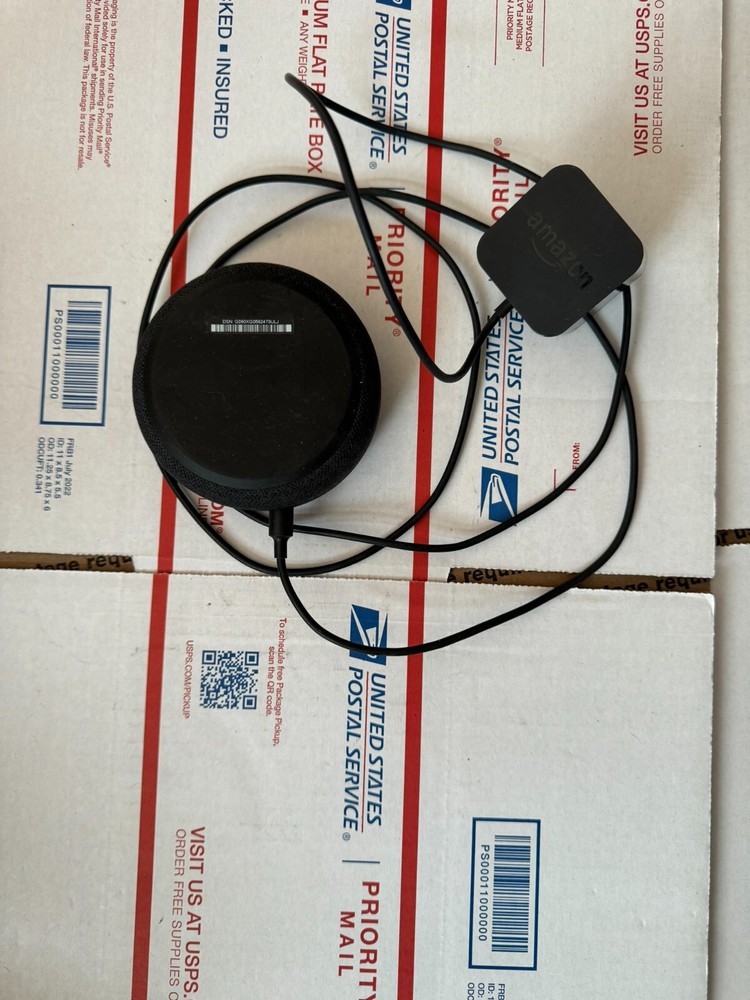 Genuine Amazon Alexa Echo Dot Model C78MP8 Bluetooth Speaker W/ Power Adapter