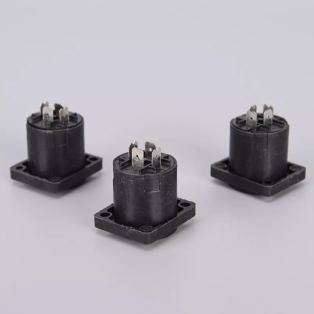 10* Speakon 4 Pin Female jack Compatible Audio Cable Panel Socket Connector
