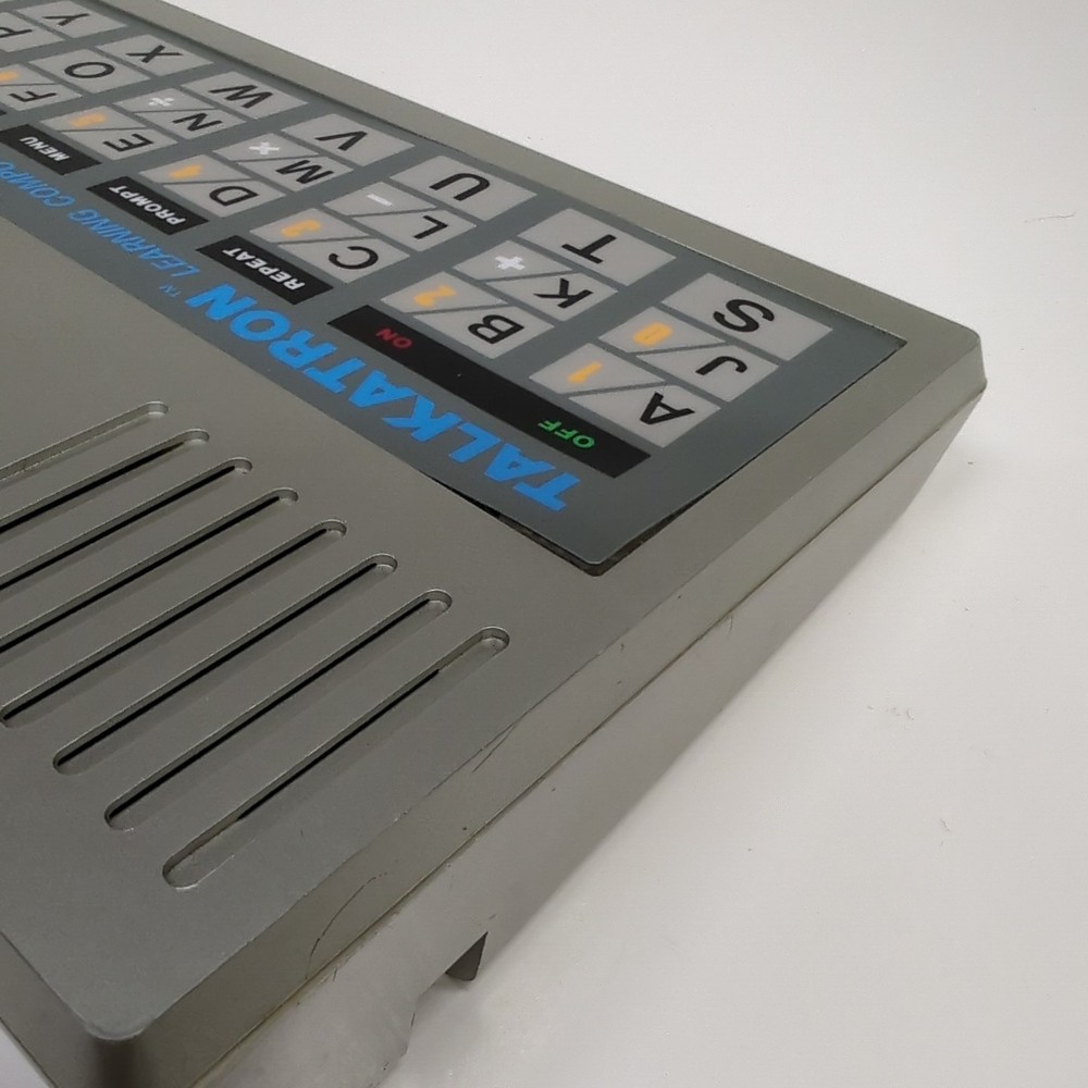 Vintage Sears Talkatron Learning Computer Talking Math Spelling Tiger 1985