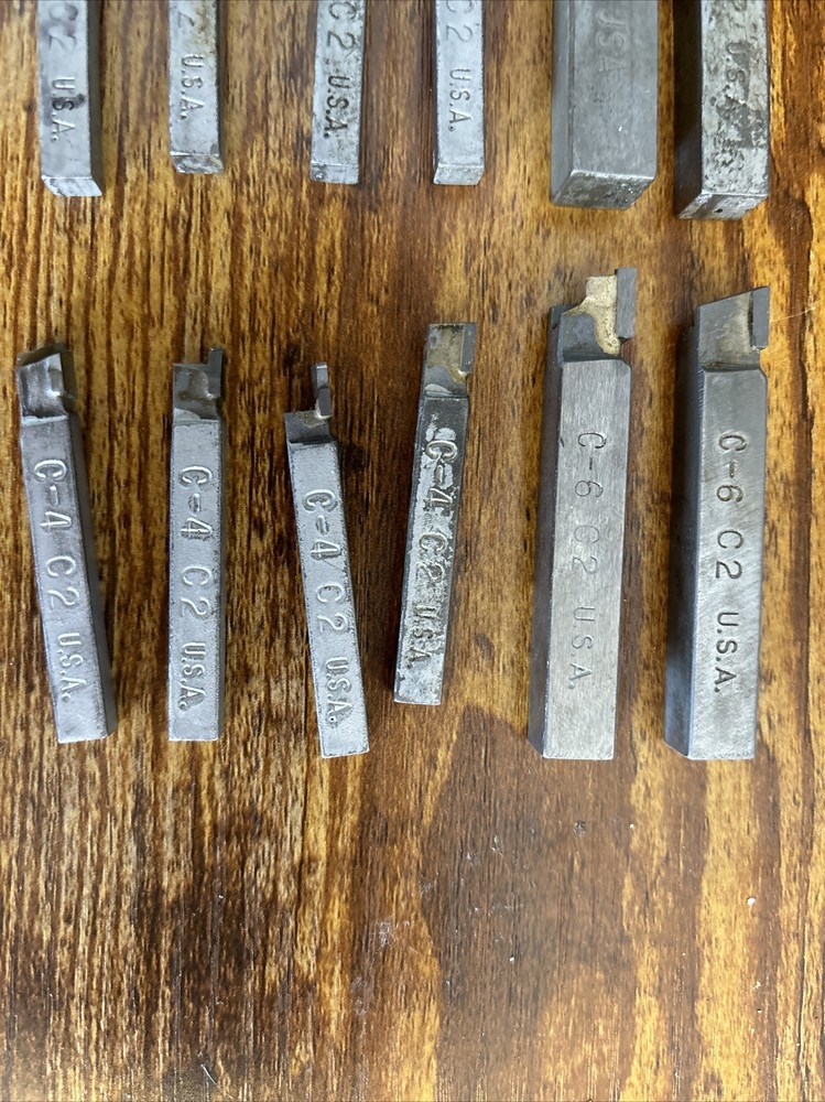 High Speed Steel HSS 5pc Square Tool Bit Set C-4 C2, C7 C2