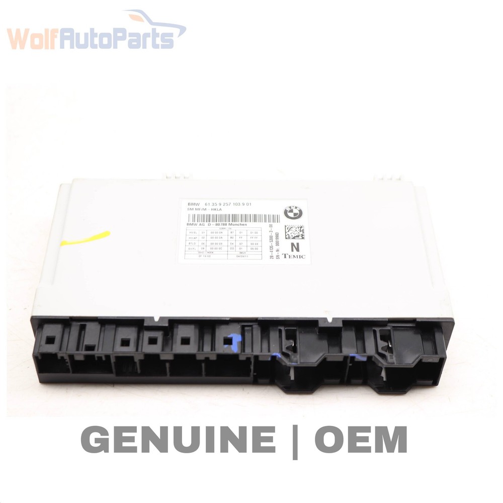 2011-2016 BMW 528I - Front SEAT Control Module 9257103