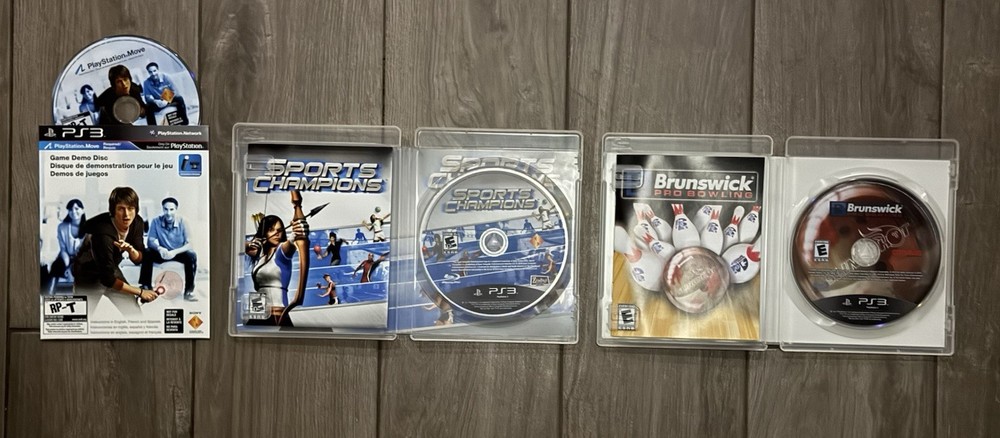 PlayStation 3 Move Bundle: 6 Controllers, Camera, Chargers, 2 Move-enabled games