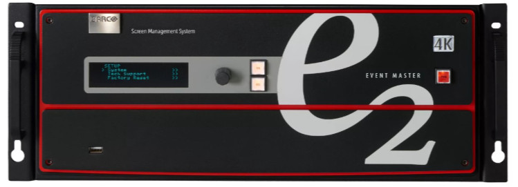 Barco E2 Event Master G2 Configuration Chassis plus 8 VPUs - only 1 left!