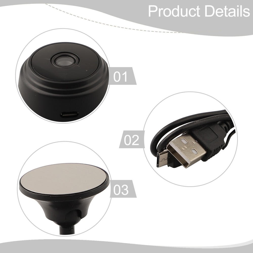 Wireless Magnetic Rear View Camera for Trailers with Portable Remote Control