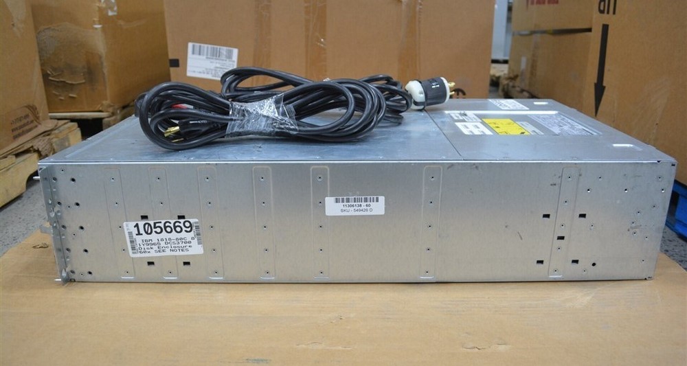 IBM 1818-80C 81Y9965 DCS3700 Disk Enclosure 60x SEE NOTES