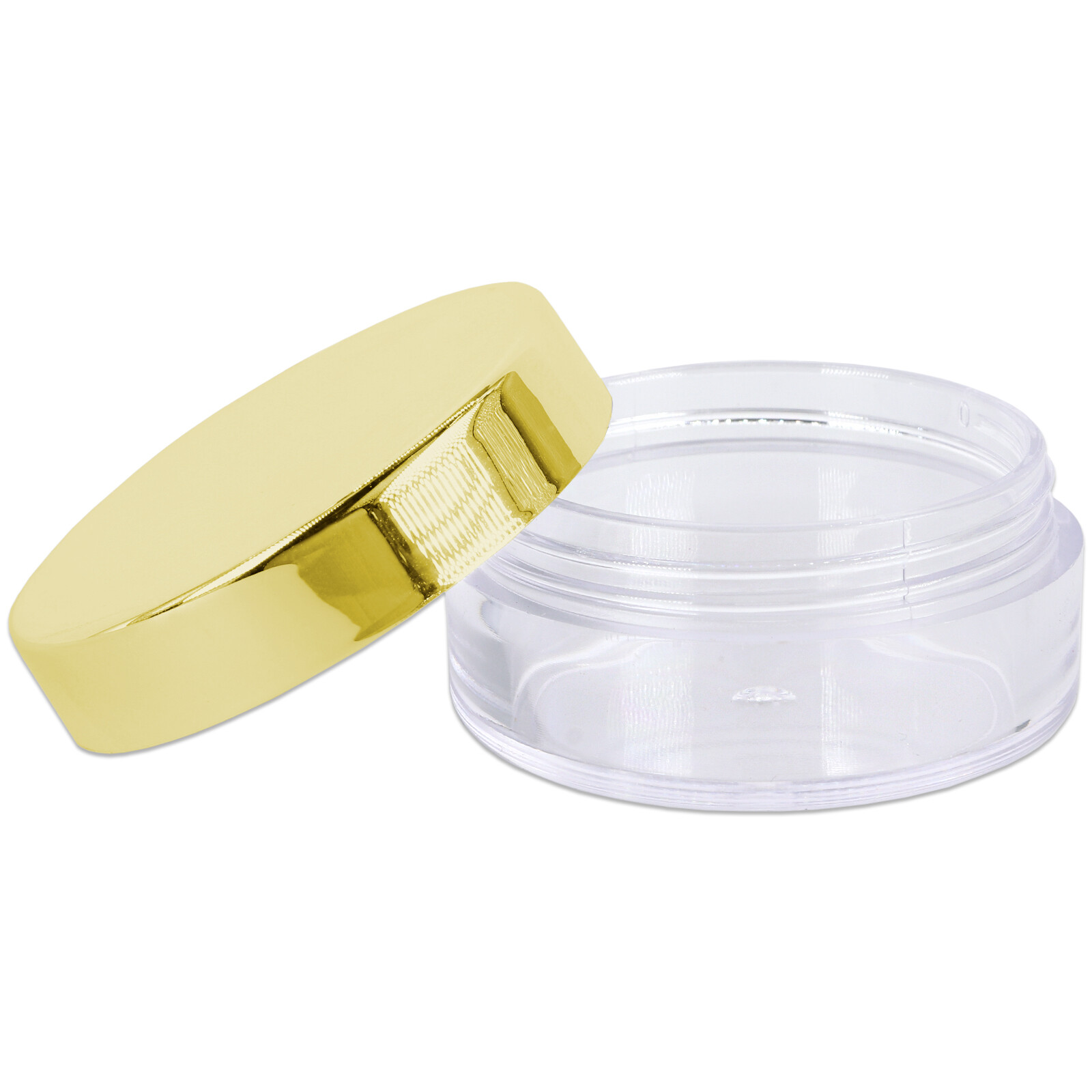 40 Jars 10 Gram 10ml Acrylic Plastic Jar Sample Containers BPA FREE