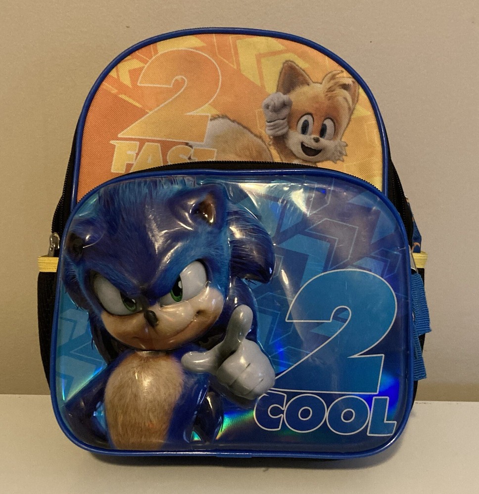 Sonic The Hedgehog 3D Backpack