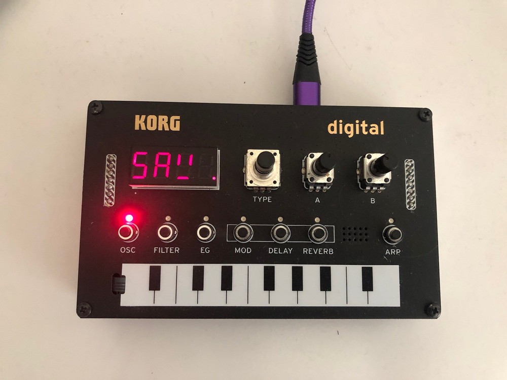 KORG NTS-1 DIGITAL PROGRAMMABLE USB NU:TEKT SYNTHESIZER W/MIDI