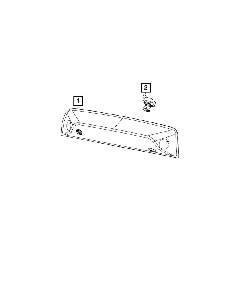 Genuine Mopar Cargo Lamp 68465999AB