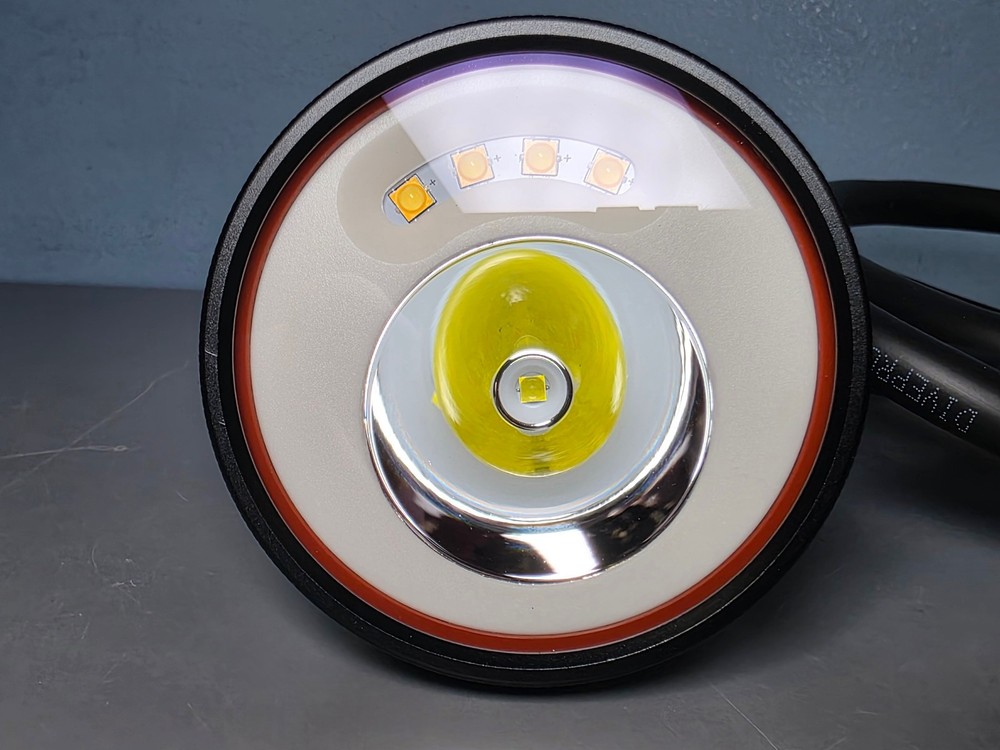 Divepro M6500B Technical Backmount Dive Light 6500 Lumen Rechargable - New!