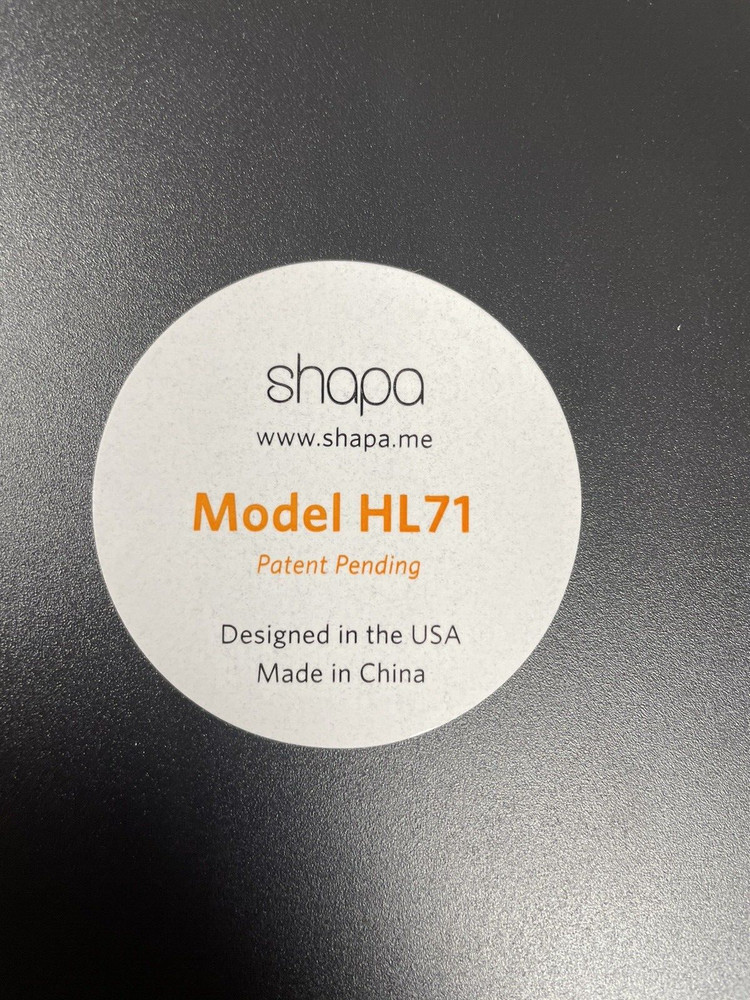 SHAPA Numberless Smart Scale Model HL71