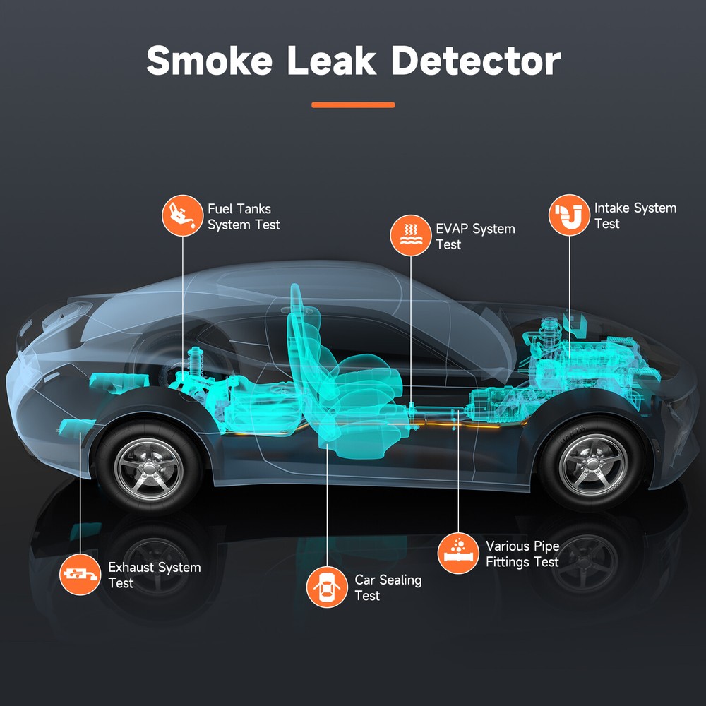 Automotive Smoke Machine EVAP System Tester Leak Detector with High Precision