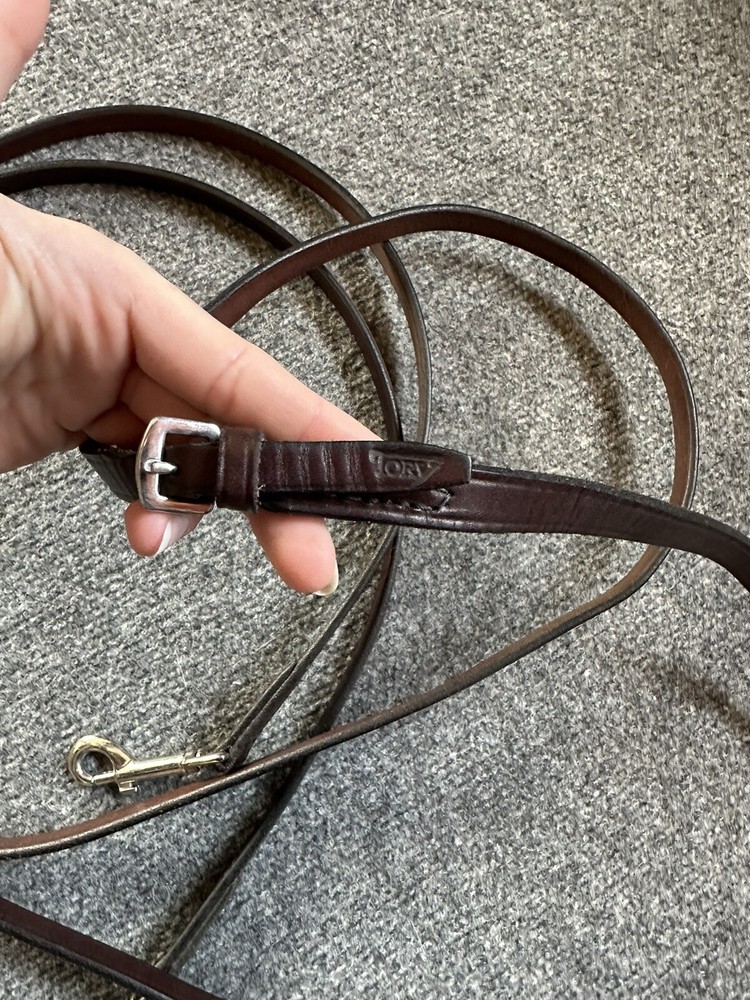 Tory Leather Draw Reins