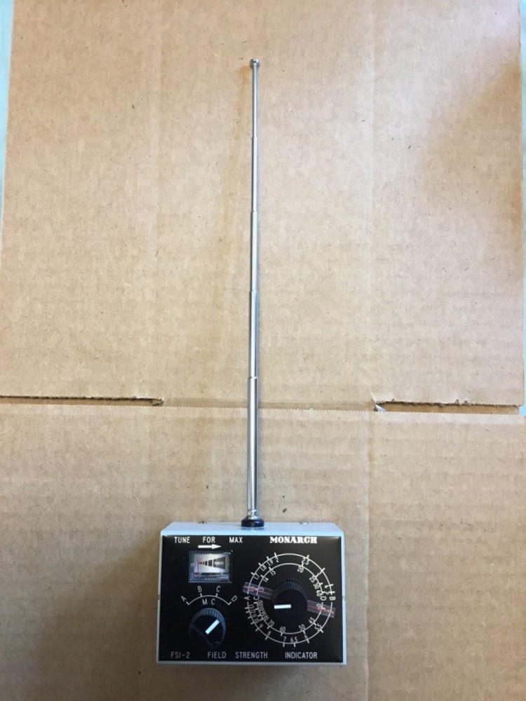 Monarch Electronics RF Field Strength Indicator FSI-2 Mint in Box