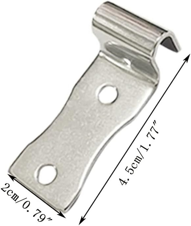 20 Pack Sofa Zig Zag Spring Repair Brackets, Sofa Spring Repair Kit Includes All