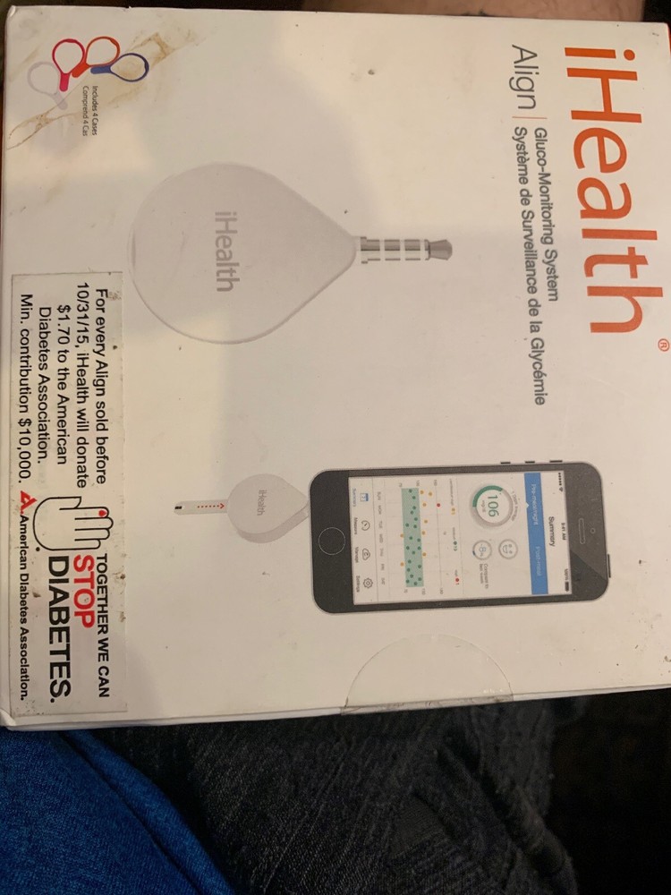 iHealth Align Portable Glucometer for Apple and Android