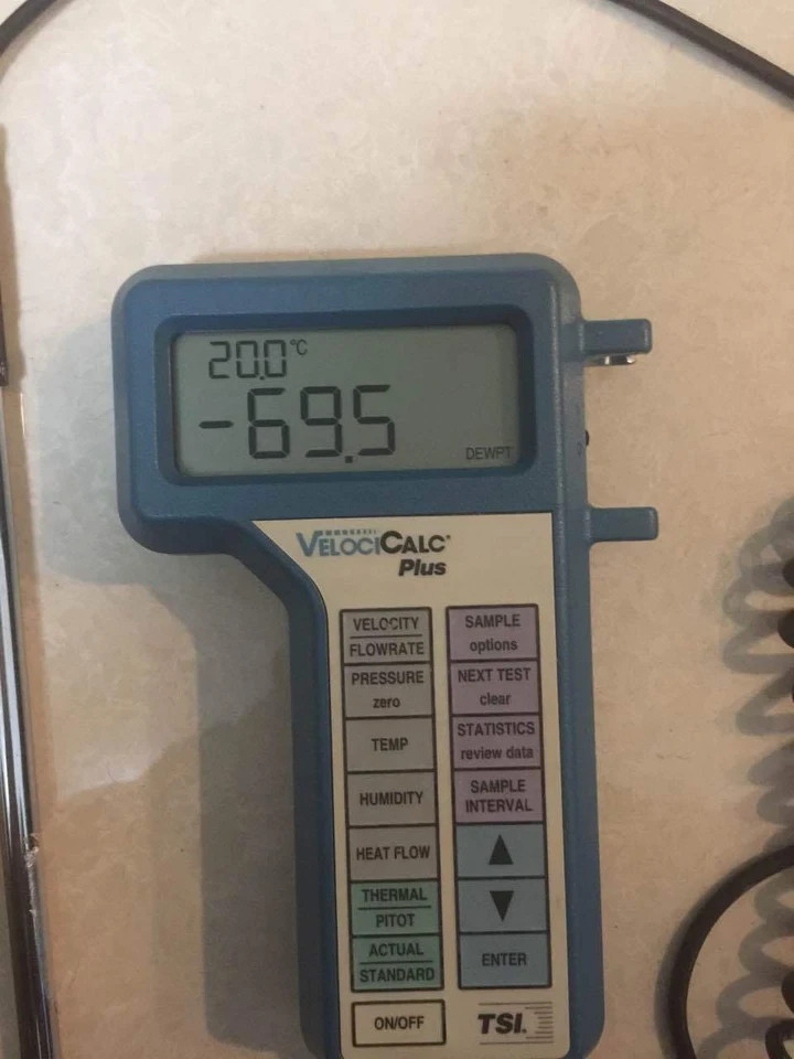TSI VELOCICALC PLUS 8386-M-GB Multiparameter ventilation meter system