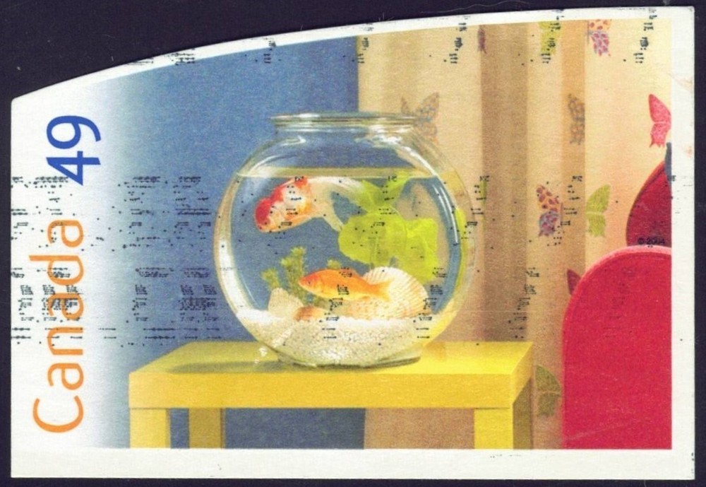 Canada sc#2057 Pets : Fish, Used