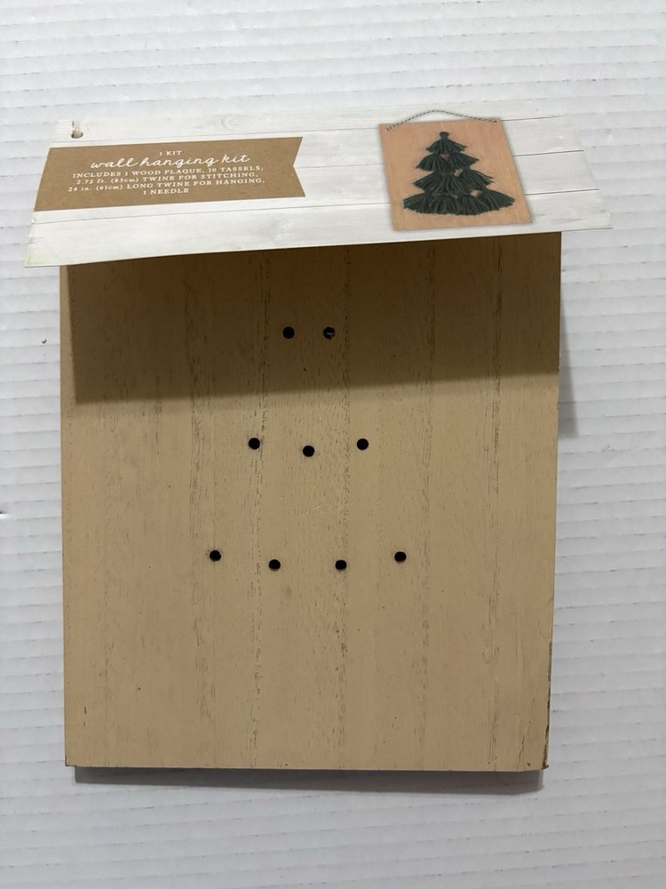 Target Christmas Tree Wall Hanging Craft Kit