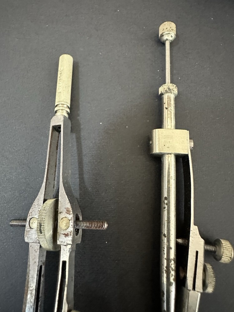 VTG Compass Drafting Tools Technical Drawing Engineering Germany Post Lot Of 5