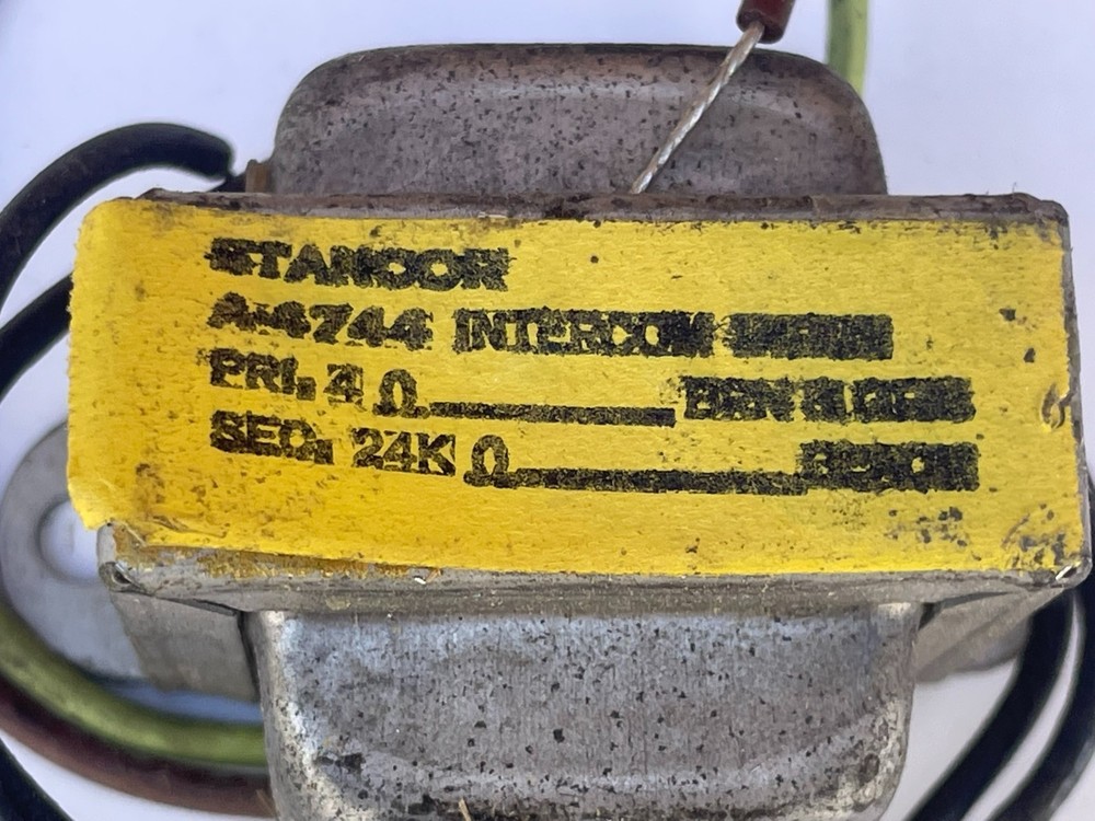 Stancor A4744 Intercom Input Transformer 24000 Ohm 4 Ohm